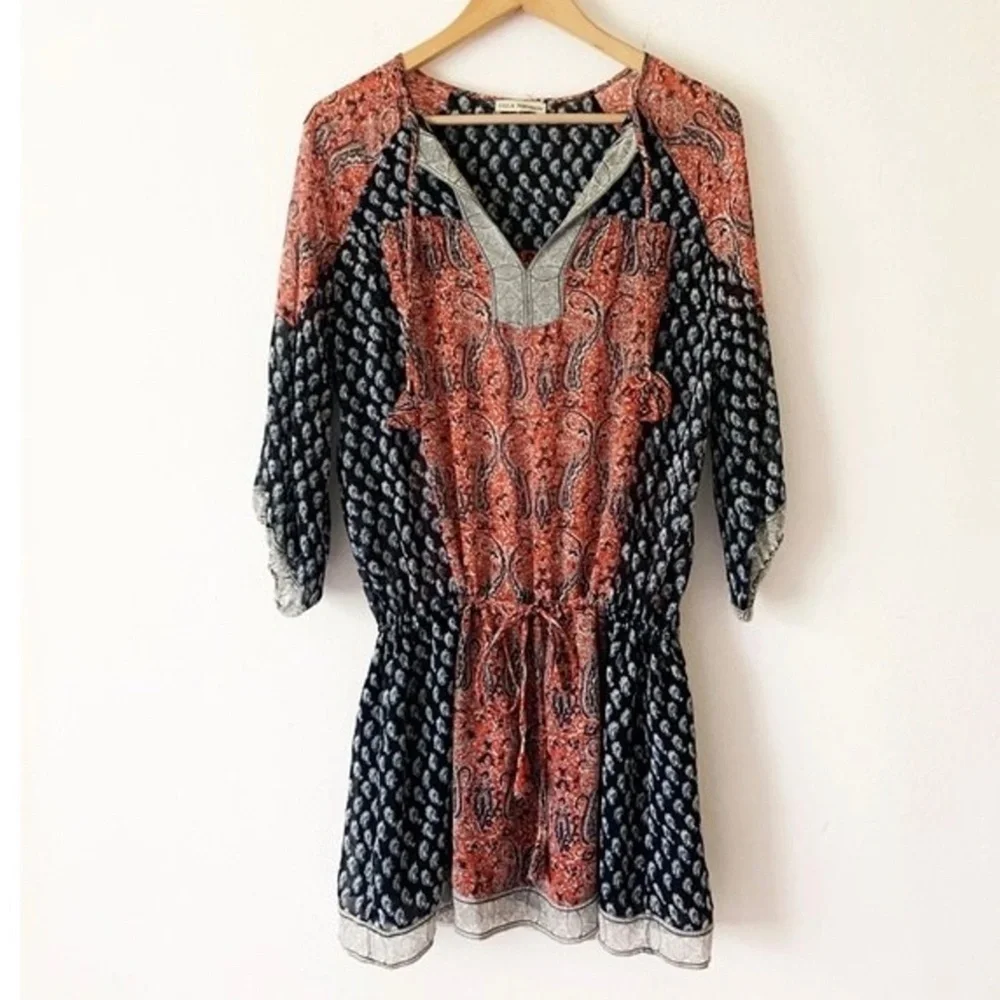Ulla Johnson Salinas Silk Mini Dress - Picture 2 of 2